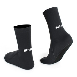 SEAC Standard HD Standard Hd Socks 2.5mm - Black, Large