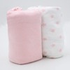 BabyCalin - Set of 2 Fitted Sheets Pink / Star