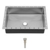 Sarlai Stainless Steel Bathroom Sink Undermount - 20"x14" Vessel Sink