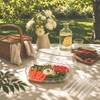 Ice Chilled Party Platter, 14.2'' Divided Serving Tray, Cold Chilled