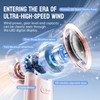 MUXNW Mini Face Fan For Skincare: Portable Small Pocket Handheld