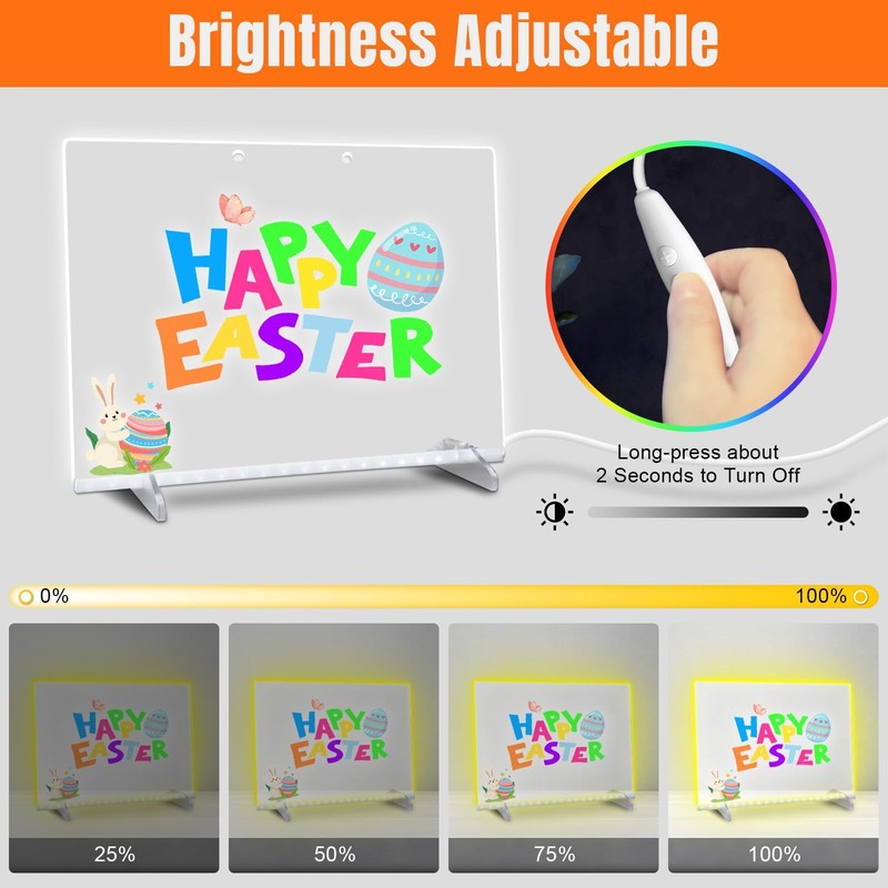 Cosmody 16" LED Drawing Board,Birthday Christmas Gift for Girls &