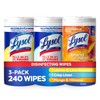 Lysol Disinfectant Wipes Bundle, Dorm Room Essentials, Multi-Surface Cleaning Wipes,