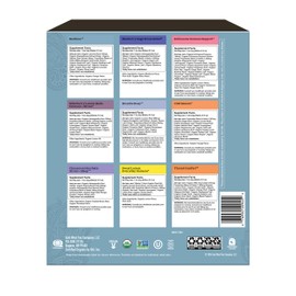 Get Well Yogi Tea Organic Sampler Gift Box - 5 Tea Bags per Flavor (45 Tea Bags) - Assorted Delicious Wellness Teas - 9 Herbal Teas - Caffeine-Free Tea Variety Pack - Tea Gift Set