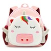 JameStyle26 Unicorn Plush Animal Zebra Elephant Giraffe Monkey Children's Backpack