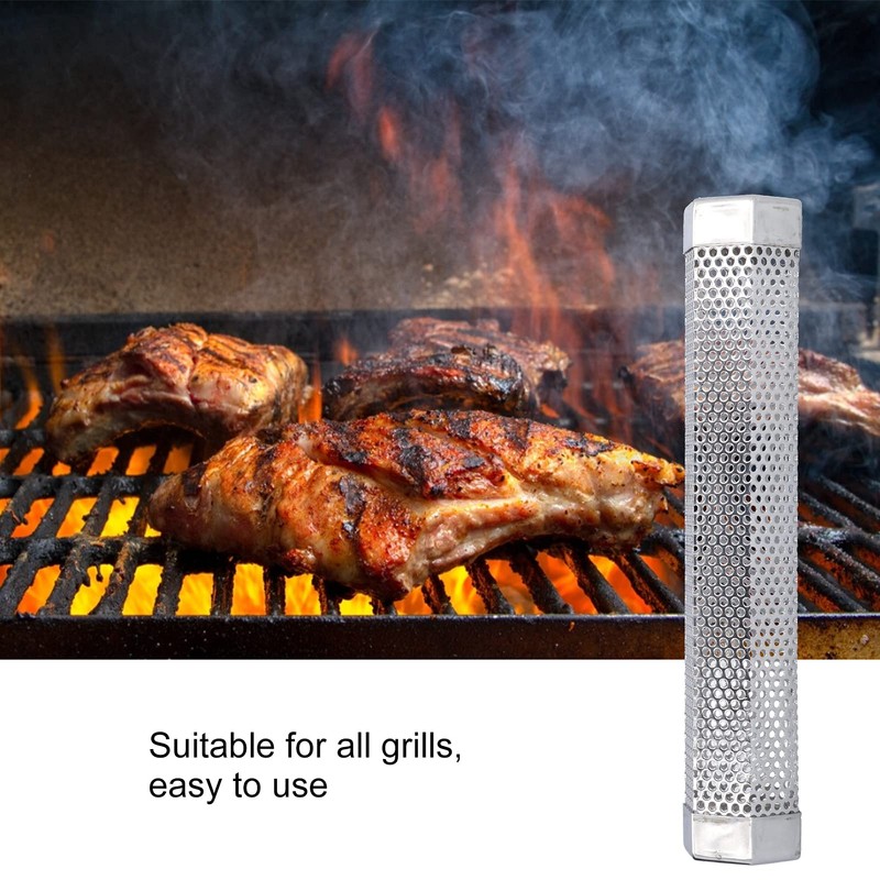 Smoker Tube, BBQ Box, Smoke Box, 304 Stainless Steel Portable