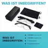 SKYWAY 2 Pack 160% Lupenbrille mit LED Licht Lupe Brillen