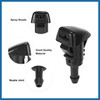 A ABSOPRO Front Windshield Wiper Nozzles Kit for Mitsubishi Eclipse