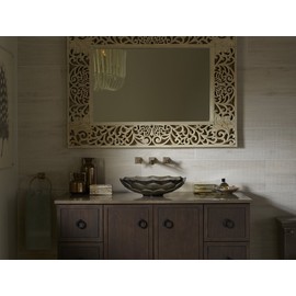 KOHLER K-99685-HF3 Jacquard Ring Pull, Black