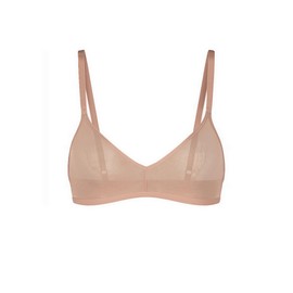 NEGATIVE Underwear – Sieve Non-Wire Bras for Women – Comfortable Wireless Bras – Supportive with Breathable Fabric - Buff - 1