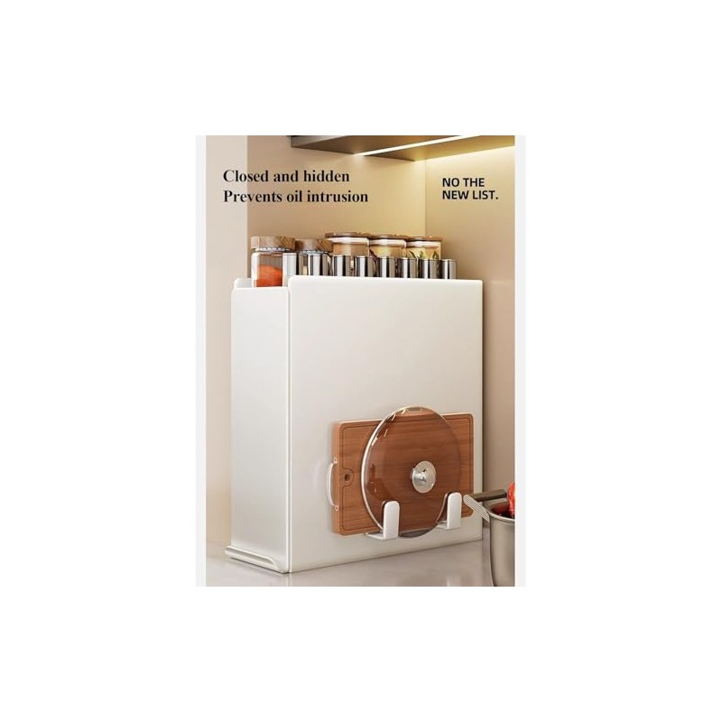 Extendable Spice Rack Organizer for Cupboard, Heavy Duty Extendable Spice