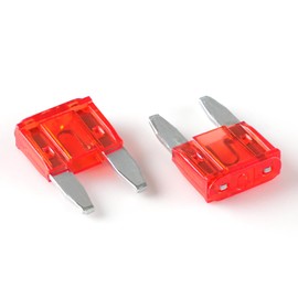 (60Pcs) 10 Amp Mini Car Fuses, 10A Automotive Fuses, Blade Fuse for Car/RV/Truck/SUV/Motorcycle/Boat