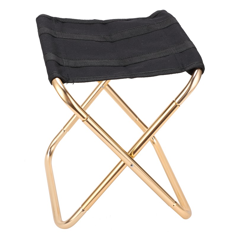 Outdoor Lightweight Aluminium Alloy Folding Stool Portable Mini Fishing Camping