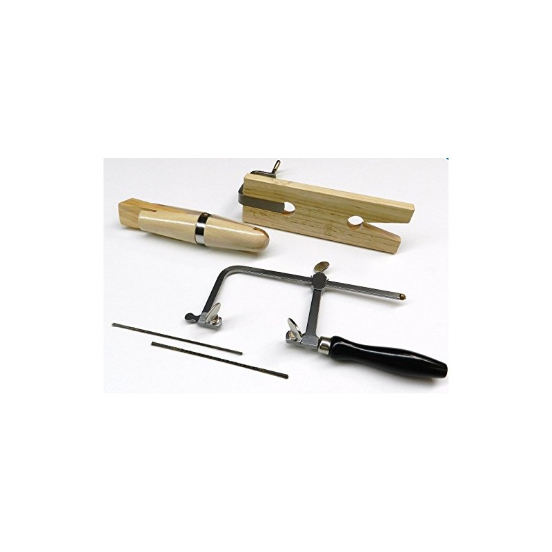 JTS Jewelry Making Tools Kit Basic Supply Bench Pin, Saw