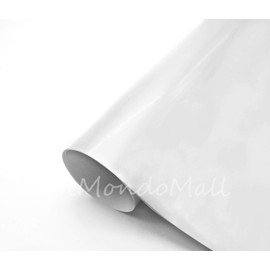 IlMondoMall Shell White Pearl White Tint Gloss (60 x 13.8 inches (152 x 035 cm), Shell White (Gloss))
