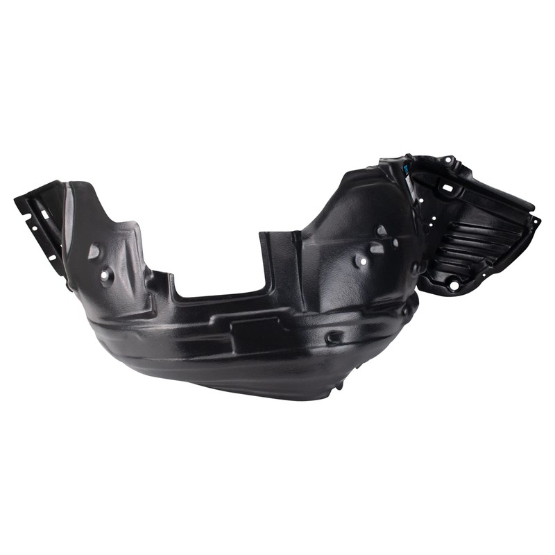 TRQ Front Right Inner Fender Liner Black Passenger Side Compatible