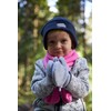 Playshoes Unisex Fleece Mittens, gray