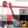 Dobladora De Tubos Cobre Aluminio 6/8/10mm+3 Destornillador