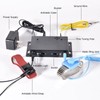 ESD Wrist Strap Tester Double Station Antistatic Wristband Online Monitor