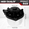 HVAC A/C Heater Blower Motor with Fan Cage, Compatible with
