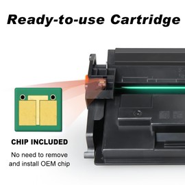 v4ink v4ink 89A Black Toner Cartridge 2 Pack (Latest Upgraded Chip) Compatible Replacement for HP 89A CF289A 89X CF289X use in HP Enterprise M507n M507dn M507x M507dng MFP M528dn M528f M528c M528z Printer