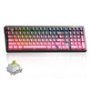Lingbao K98 Mechanical Keyboard, Rechargeable Wireless Keyboard with RGB Side