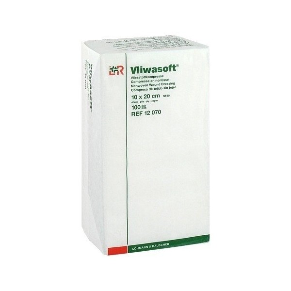 VLIWASOFT Non-Sterile Non-Woven Dressings 10 x 20 cm 4 Litres Pack of 100
