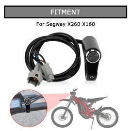 Headlight Kill Switch - PSLER Handlebar Light Switch Plug and Play Light Switch for Sur Ron Segway X260 X160