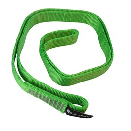 SEPEAK 25mm Nylon Climbing Sling Loop Runners, 29KN/6520 lbs, 1-Inch Tubular Webbing, Sturdy Sewn Strap for Arborist,Climbing,Positioning,Rigging, Ziplining, Anchoring,Hanging,3pc,26inch,Green