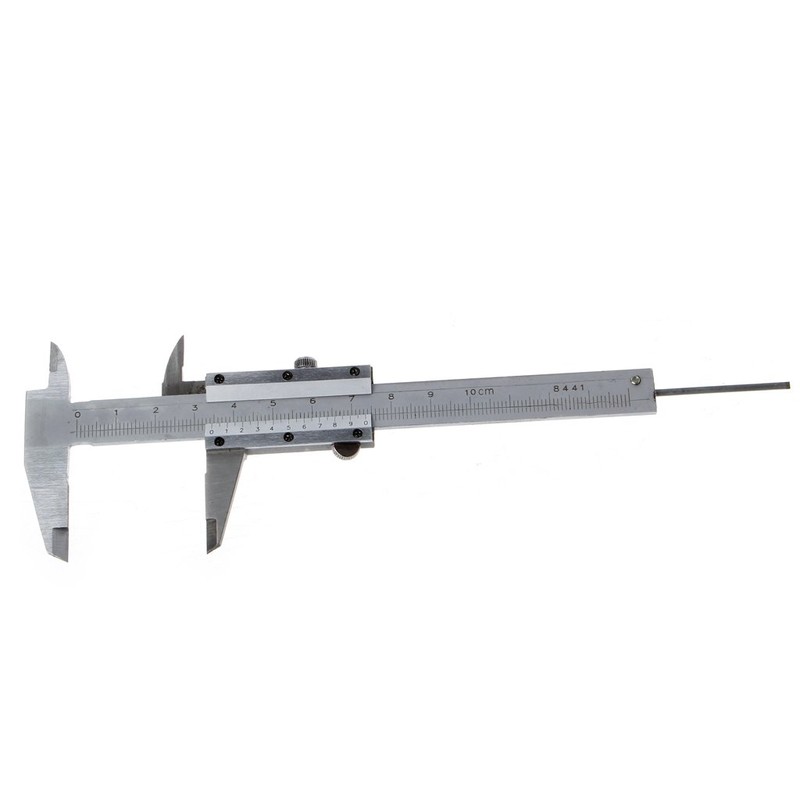MONOJLY Vernier Caliper Mini Vernier Caliper 0-100mm Gauge Pocket Stainless