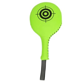 Boxing Target Paddle Kickboxing Striking Target Pad Martial Arts Training Equipment for Tae Kwon Do Karate Kickboxing Martial Arts Training Fluorescent Green