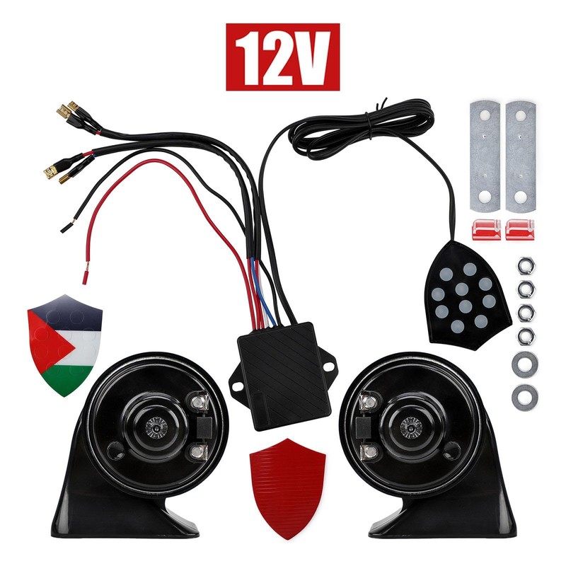 MagiDeal Electronic Horn Car Horn 12V Regulator Universal Musical Controller