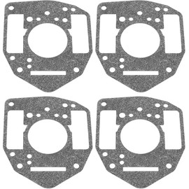 Caalii 4Pcs Carburetor Body Gasket Lawn Mower Carburetor Bowl Gasket Replace Compatible with Briggs and Stratton 692077 805541 Grey