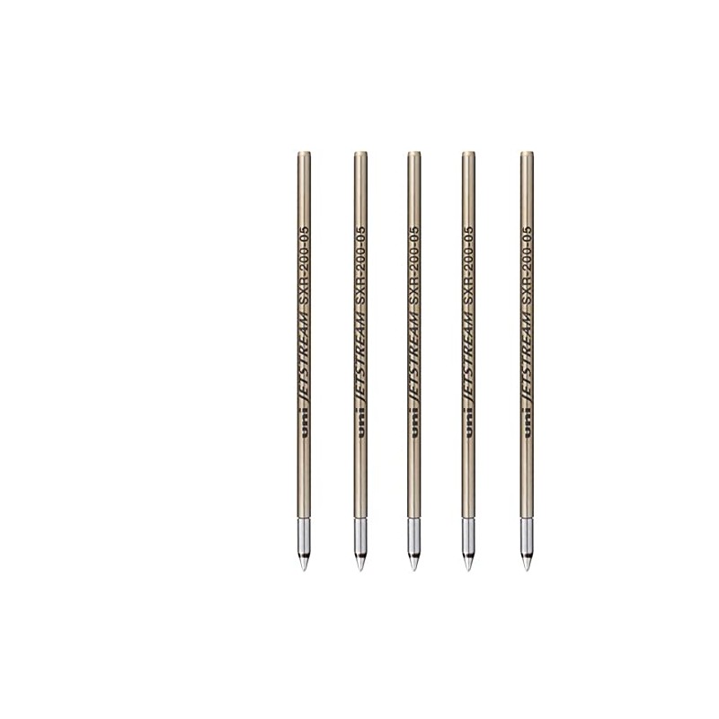 ジェットストリーム プライム 替芯 0.5mm 黒【5本】