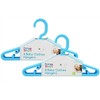 FIRST STEPS 8 PACK BABY HANGERS BLUE