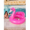 JOYIN Inflatable Flamingo Tube, Pool Float, Fun Beach Floaties, Swim