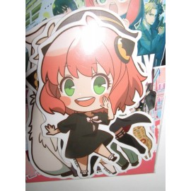 Crunchyroll 5 Vinyl SPY FAMILY Stickers 3" - BRAND NEW UNOPENED