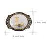 HUABOLA CALYN Western Belt Buckle Initial Letters ABCDMRJ to Z