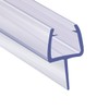 Cozylkx Shower Room Glass Door Bottom Gap Seal Strip for