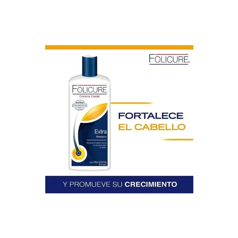 Folicure Shampoo Control Caída* 700 Ml