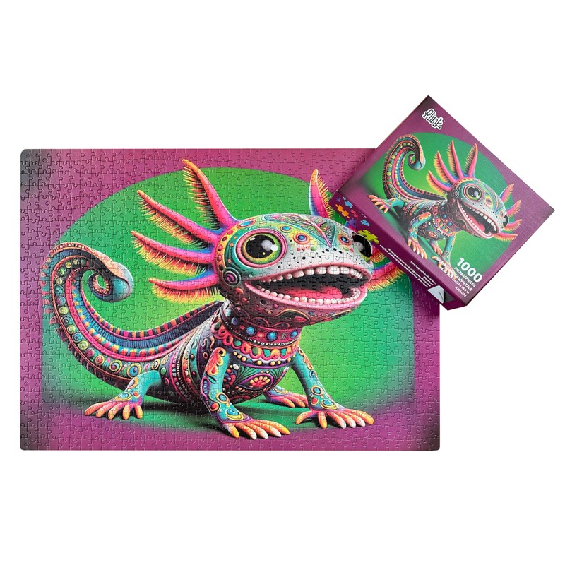 FLINK Rompecabezas Ajolote Alebrije 1000 Piezas