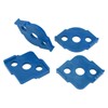 4PCS R Corner Templates Round Angle Radius Jig Routing Template