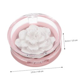 FOMIYES Highlighter Makeup Baked Highlighter Palette Face Shimmer Powder for Women Silver