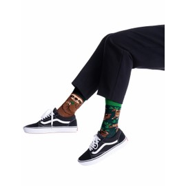 Many Mornings - Mismatched Socks - Funny Socks Unisex - Sizes 35-46 - Gift Idea - Made in EU - Animals, Sloth Life