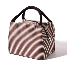 Baxnore Insulated Lunch Bag, Oxford Cloth Lunch Box Bag, Aluminum Foil Waterproof Small Lunch Bag, Insulated Lunch Box Bag for Work Picnic