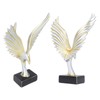 Eagle Abstract Figurine Decorative Resin Geometric Surface Animal Wing Sculpture