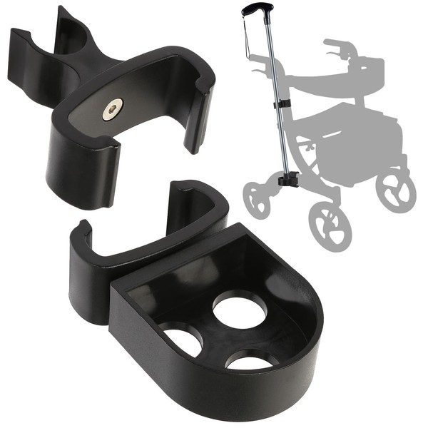 Cane Holder for Nitro Rollators with Flat Frame, Drive Walker
