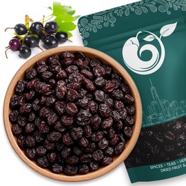 NY Spice Shop Currants Dried Fruit - 1 Pound Currant Raisins - Dried Currants for Baking - Naturally Dried Red Currants - Sweet Black Currant Dried Fruit - Dry Black Grapes for Snacking and Baking