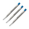 Faber-Castell Medium Ballpoint Refill - Blue x 3