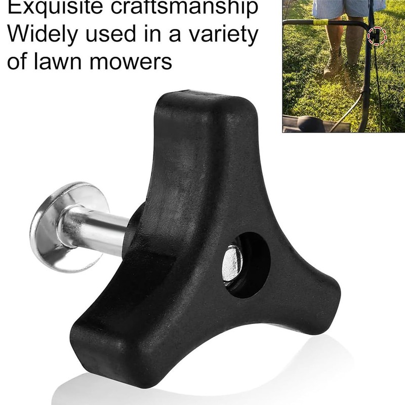 MIRKUZI Grab Handles for Lawnmower 2 Pieces Lawn Mower Handle